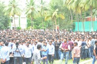 Nene Raju Nene Mantri Movie Team At KL University